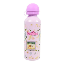 Állatos Cutiez alumínium kulacs ivókupakkal 500 ml babaétkészlet