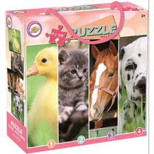  Állatos Farm puzzle 4x100 db-os puzzle, kirakós