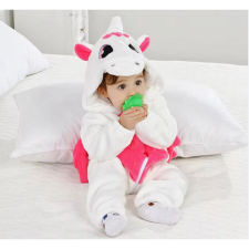  Állatos kezeslábas babáknak télre - Unikornis - 100 cm party kellék