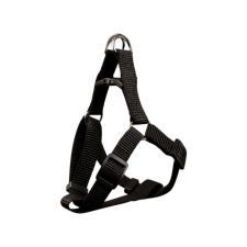  Állítható Hám – fekete, XL méret nyakörv, póráz, hám kutyáknak