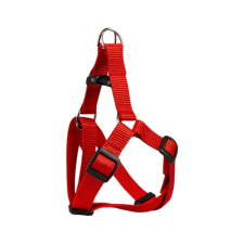  Állítható Hám – piros, S méret nyakörv, póráz, hám kutyáknak