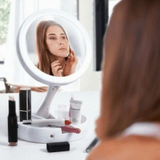  Állítható sminktükör és LED lámpa smink kiegészítő