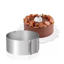 Állítható tortakarika, tortaforma 8,5 cm - 16-30cm sütés és főzés