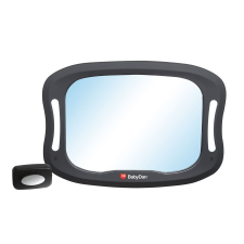  Állítható visszapillantó tükör autóba LED világítással babakocsi kiegészítő