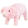  álló, pink plüssmalac XXL