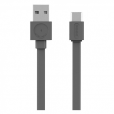 Allocacoc 10453GY/USBCBC USB-A - USB-C (apa - apa) kábel 1.5m - Szürke (10453GY/USBCBC) kábel és adapter