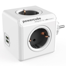 Allocacoc PowerCube Original USB hálózati elosztó fehér-szürke  (1202GY/DEOUPC) (1202GY/DEOUPC) hosszabbító, elosztó