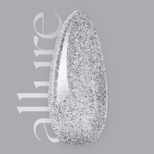 Allure R161 Avalanche Prémium minőségű ezüst reflektív gél lakk 10ml lakk zselé