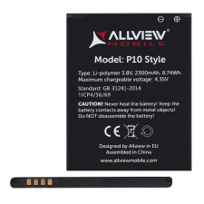 AllView Akku 2300 mAh LI-ION Allview P10 Style mobiltelefon akkumulátor