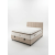 Almero Livora Line Ágyneműtartós Ágykeret és 7 Zónás Táskarugós Matrac Szett - 180x200x34 cm - Comfort Párnás Táskarugós Matrac