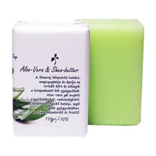  Aloe-vera&#038;Shea-butter szappan, 110g szappan