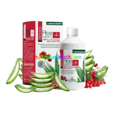  Aloe vera ital tőzegáfonyás, erdei gyümölcsös 100% tisztaságú - 1000 ml - Natur Tanya vitamin és táplálékkiegészítő