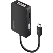 Alogic Adapter USB-C 3In1       -> HDMI VGA          schwarz (UCVGDVHD-ADP) kábel és adapter