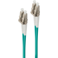 Alogic Glasfaserkabel LC-LC  Multi Mode Duplex LSZH OM3 5m (LCLC-05-OM3) kábel és adapter