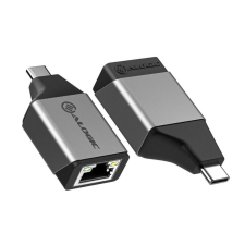 Alogic ULCGEMN USB-C apa - RJ45 anya Adapter kábel és adapter