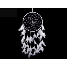  Álomfogó gyöngyökkel és tollal dekorációs kellék