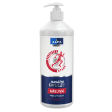 ALPA a.s. Alpa masszázs emulzió meleg 1000 ml masszázskrémek, masszázsolajok