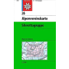 Alpenvereinskarte Silvrettagruppe turista térkép 26. Alpenvereinskarte 1:25 000
