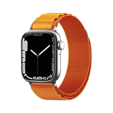 Alpesi Szíj Acélcsattal Apple Watch-Hoz 38/40/41 Mm Narancs okosóra kellék
