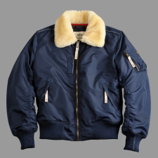 Alpha Industries Injector III - replica blue férfi kabát, dzseki