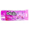 Alpha Olala Silk Feel toalettpapír 3 rétegű fehér 155 lap 10 tekercses, 6csg/zsák