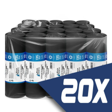 Alpha Szemeteszsák fekete 70x110 30mikron 135L 10db/tekercs (20 tekercs) tisztító- és takarítószer, higiénia
