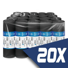 Alpha Szemeteszsák fekete 95x120 30mikron 200L 10db/tekercs (20 tekercs) tisztító- és takarítószer, higiénia