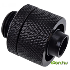 AlphaCool 17232 Eiszapfen 16/10mm compression fitting G1/4 - fekete hűtés