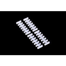  Alphacool Eiskamm X12 - 3 mm átlátszó kábelfésű  - 4 db /24745/ modding