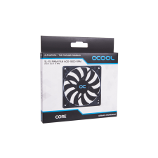  Alphacool SL-15 PWM slim ventilátor 600-1800rpm (120x120x15mm) /24833/ hűtés