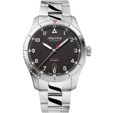Alpina AL-525BW4S26B Startimer Pilot Automatic Mens Watch 41mm 10ATM, karóra