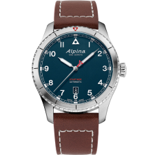 Alpina AL-525NW4S26 Startimer Pilot Automatic Mens Watch 41mm 10ATM, karóra