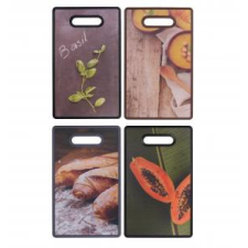 Alpina Vágódeszka 23*37*1,2 cm vegyes minta mûanyag 871125224529 konyhai eszköz