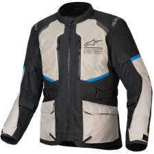 Alpinestars Andes Air Drystar motoros kab8t fekete-szürke-zöld-kék motoros kabát
