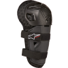 Alpinestars Bionic Kickstart gyerek térdprotektor fekete-piros