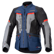 Alpinestars Bogota PRO Drystar 2025 motorkerékpár kabát kék-fekete-piros motoros kabát