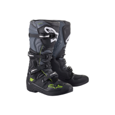 Alpinestars Csizma Alpinestars Tech 5 Fekete / szürke / sárga 43 motoros csizma