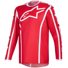 Alpinestars Fluid Apex motokrosssz mez piros-fehér motocross mez