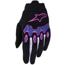 Alpinestars Full Bore V2 motokrossz kesztyű lila-fekete motoros kesztyű
