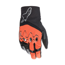 Alpinestars Hyde XT Drystar motoros kesztyű fluo piros-fekete motoros kesztyű
