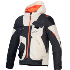 Alpinestars MOGRESS AIR motoros kabát fekete-mandula-narancssárga motoros kabát
