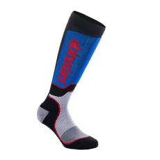 Alpinestars MX Plus 2024 gyerek zokni  fekete-piros-kék-szürke