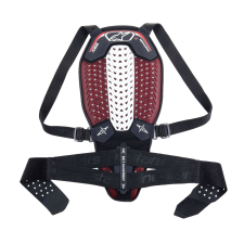 Alpinestars Nucleon Plasma gerinc protektor fekete-fehér-piros protektor