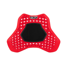 Alpinestars Nucleon Plasma Racing mellkasprotektor tépőzárral piros-fekete protektor