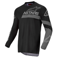 Alpinestars Racer Graphite gyerek motocross mez fekete-szürke motocross mez