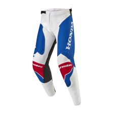 Alpinestars Racer Iconic Honda kollekció 2024 motokrossz nadrág fehér-kék-piros-fekete motoros nadrág