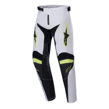 Alpinestars Racer Lucent 2024 gyerek motokrossz nadrág fehér-fekete-sárga motoros nadrág