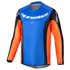 Alpinestars Racer Melt gyerek motocross mez narancssárga-kék motocross mez