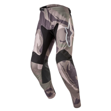 Alpinestars Racer Tactical 2024 motocross nadrág zéld-camo barna motoros nadrág