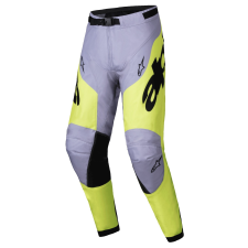 Alpinestars Racer Veil motocross nadrág szürke-fluo sárga motoros nadrág